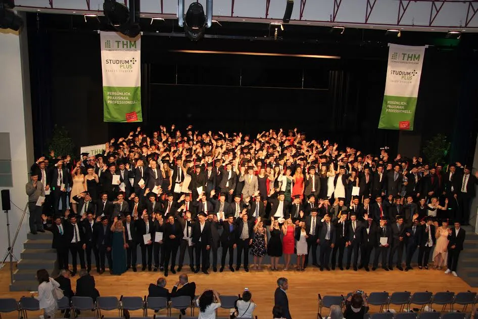 Die StudiumPlus-Absolventen 2016. Bild: THM Studium Plus